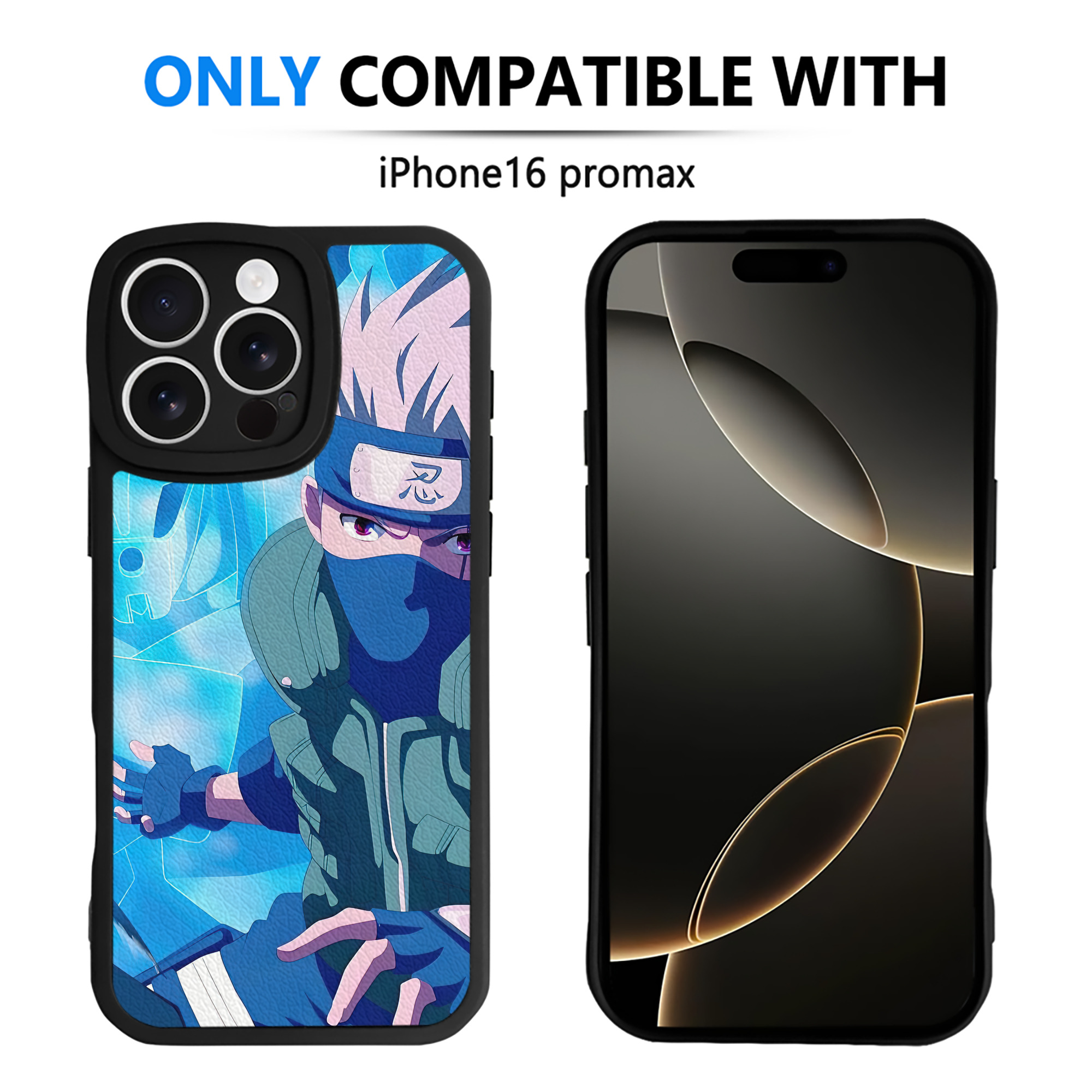 （画像用） NARUTO -ナルト- NARUTO -ナルト- 疾風伝 【iPhone 16シリーズ対応】シリコンスマホケース（レザー調） 材質：シリコン